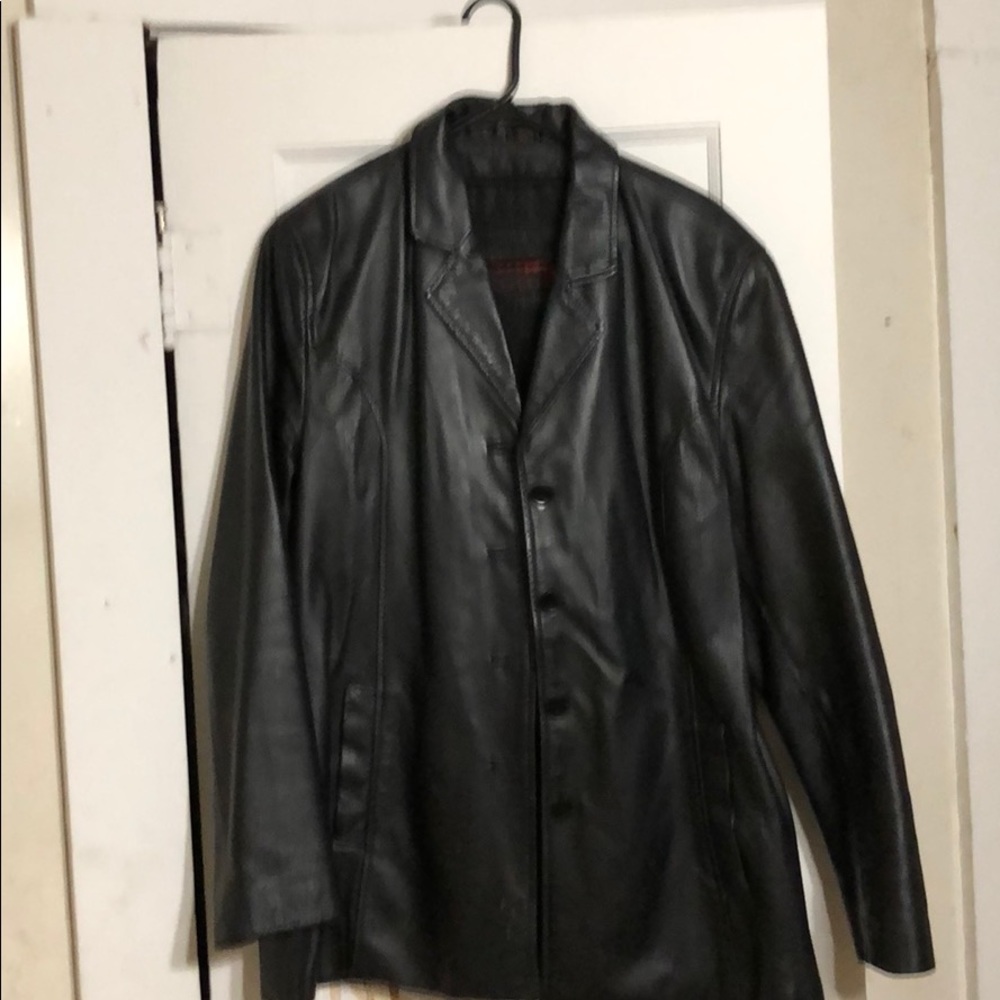 Ladies leather jacket